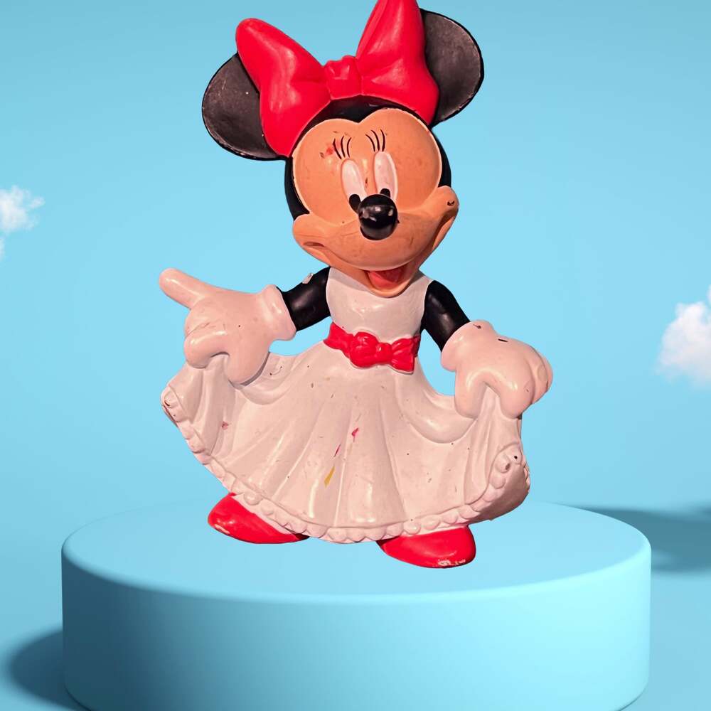 McDonalds Minnie Mouse 3" Happy Meal figure toy cake topper